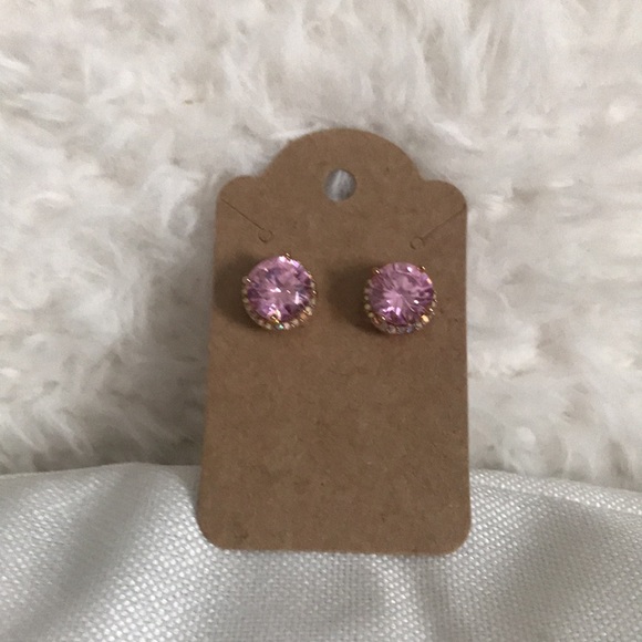 Besty Johnson large beautiful pink Earrings. - Picture 2 of 3